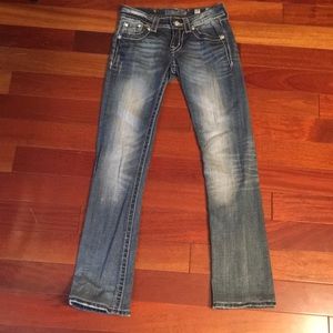 Miss Me Designer Jeans Size 25, Inseam 28 - Petite